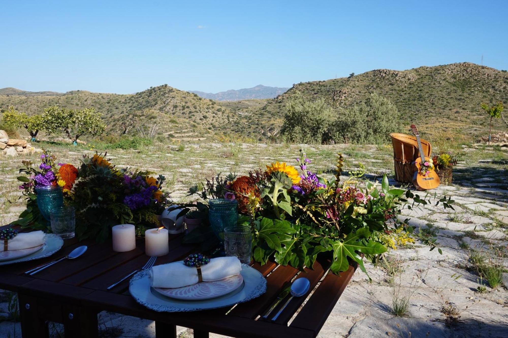 Bed & Breakfast Alegria Y Luna Bed and Breakfast Sorbas Exteriör bild